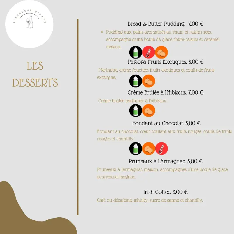 Menu_L'Auberge d'Haux_Haux_image_4