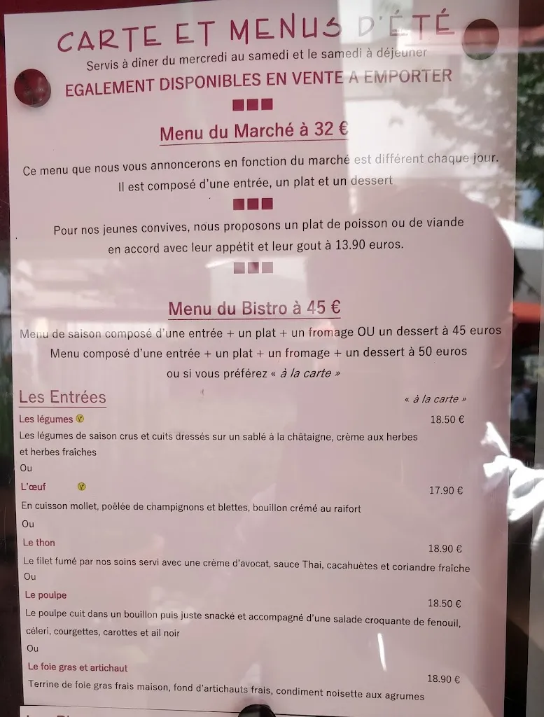 Menu_Le Bistro du Rhône_Annecy_image_1