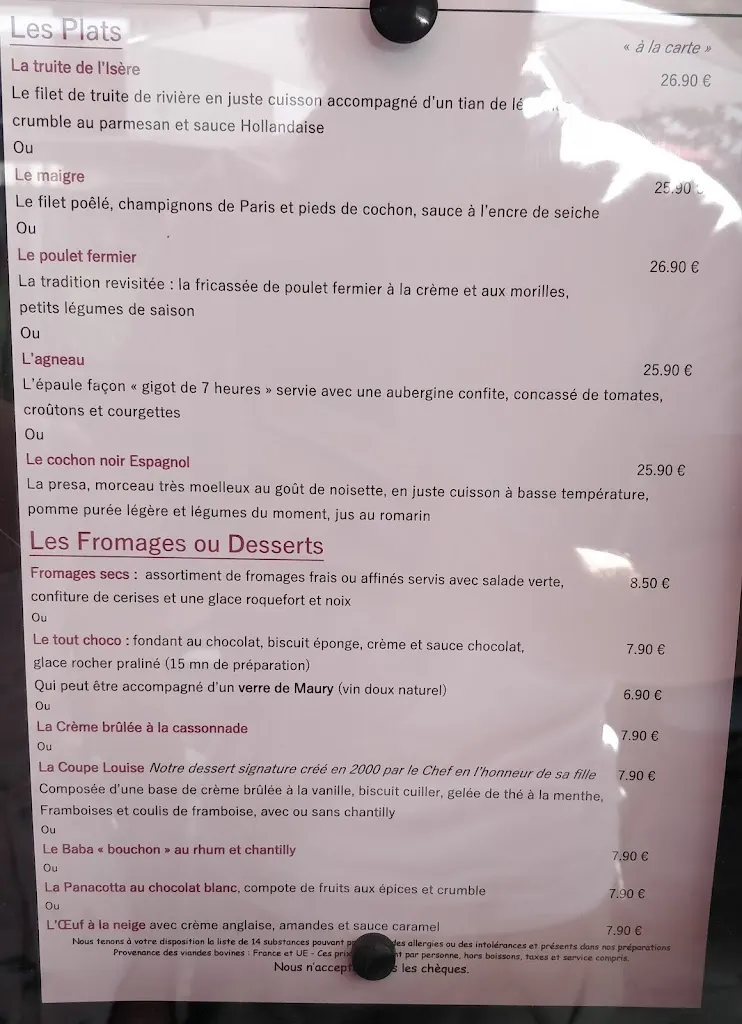 Menu_Le Bistro du Rhône_Annecy_image_2