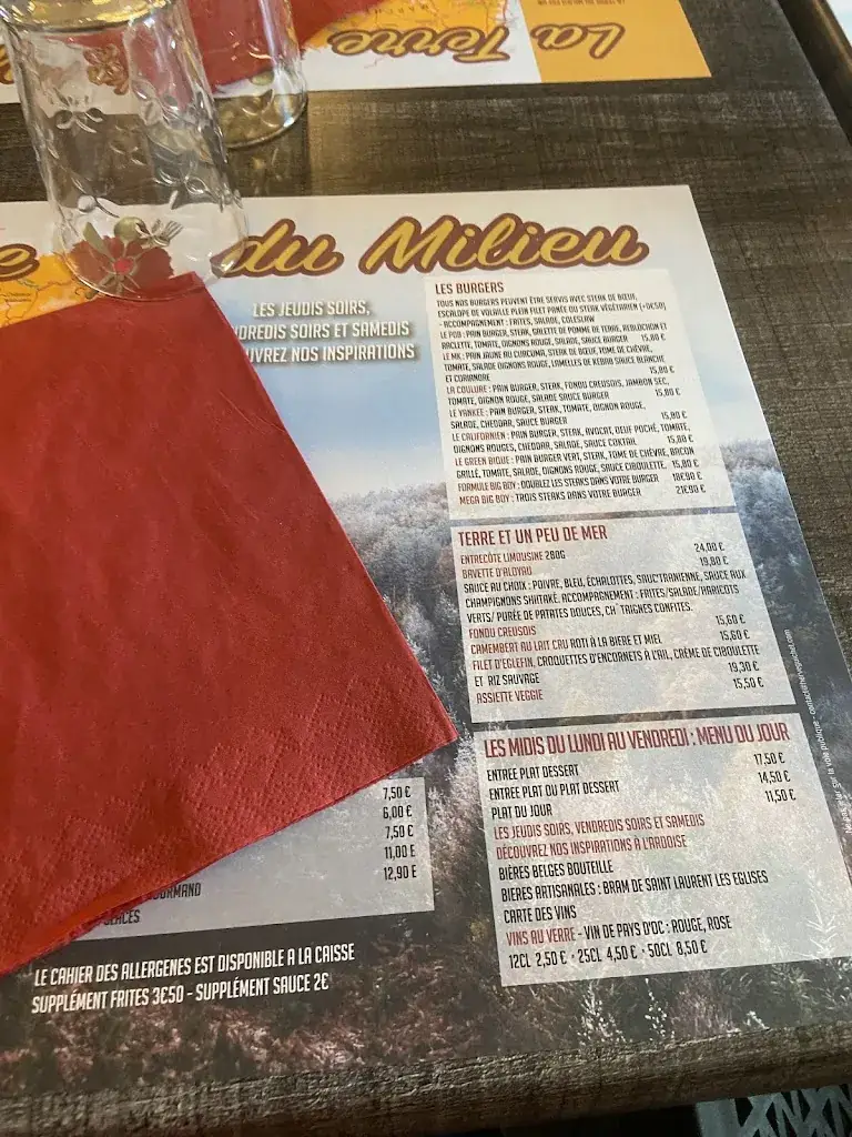 Menu_La Terre du milieu_Souterraine_immagine_1