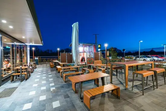 McDonald's restaurant in Souterraine