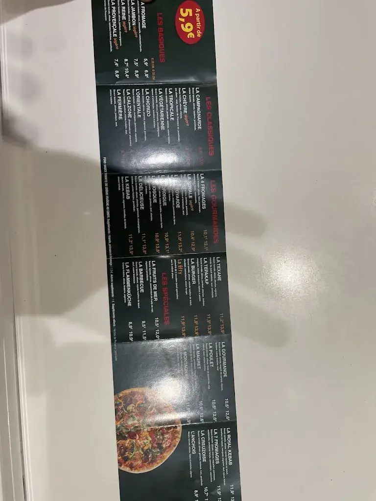 Menu_Le Kiosque à Pizzas_Souterraine_image_2