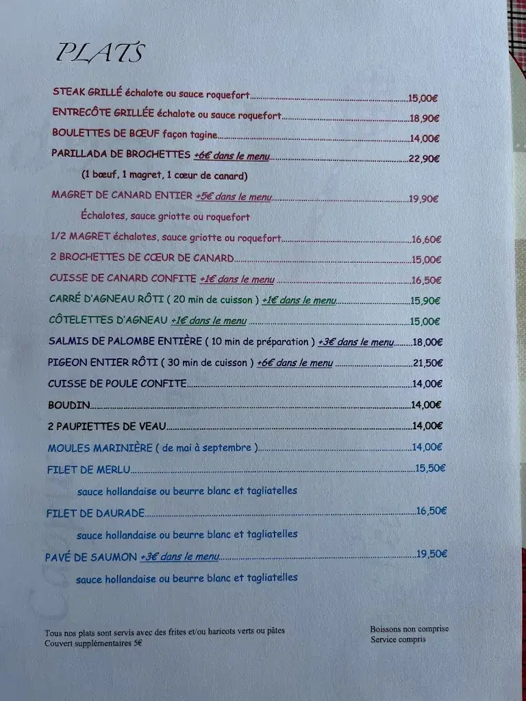 Menu_Restaurant Brémontier_Labouheyre_image_4