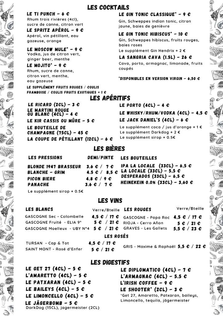 Menu_ESTANTAT Restaurant Labenne_Labenne_image_3