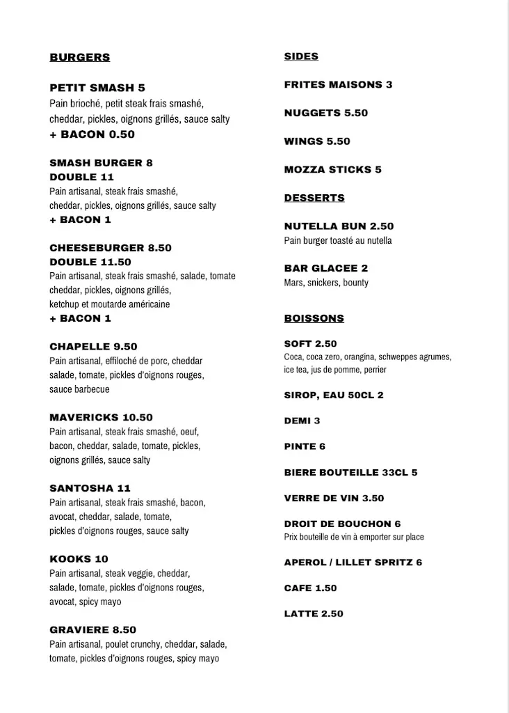 Menu_Salty Burger_Labenne_image_1