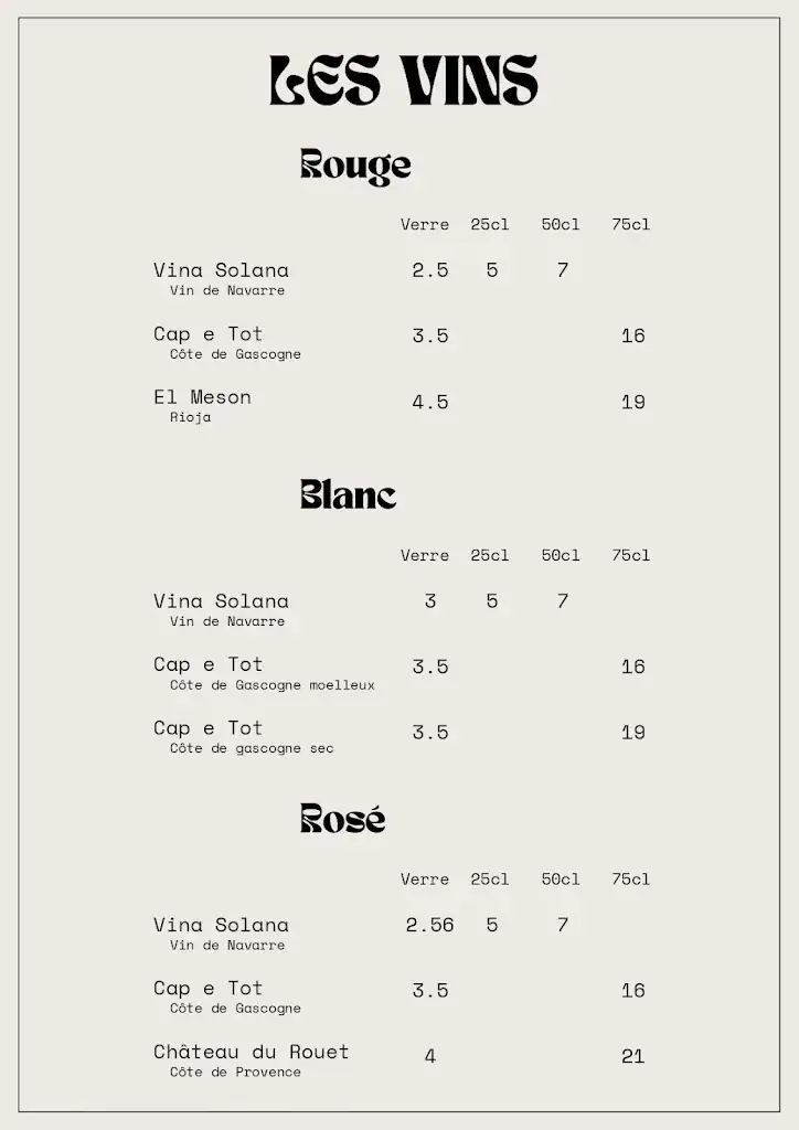 Menu_Pub La Mer_Labenne_image_4