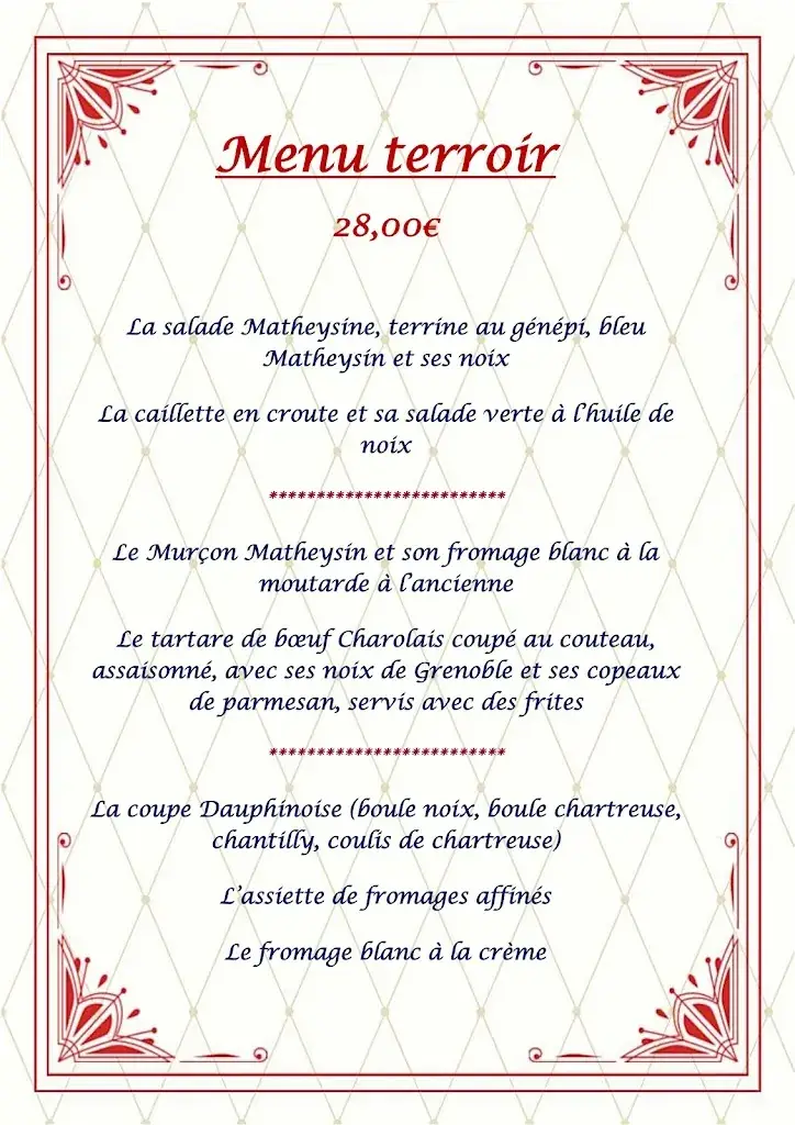 Menu_Le boudoir du Murtel - Restaurant La Mure_Mure_image_3