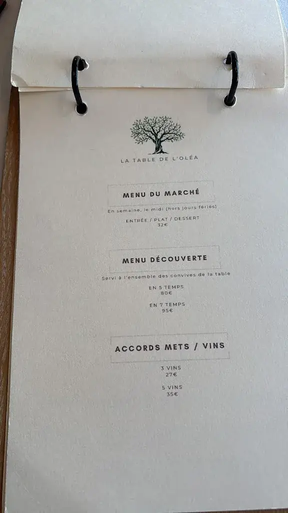 Menu_La Table de L'Oléa_Teste-de-Buch_immagine_3