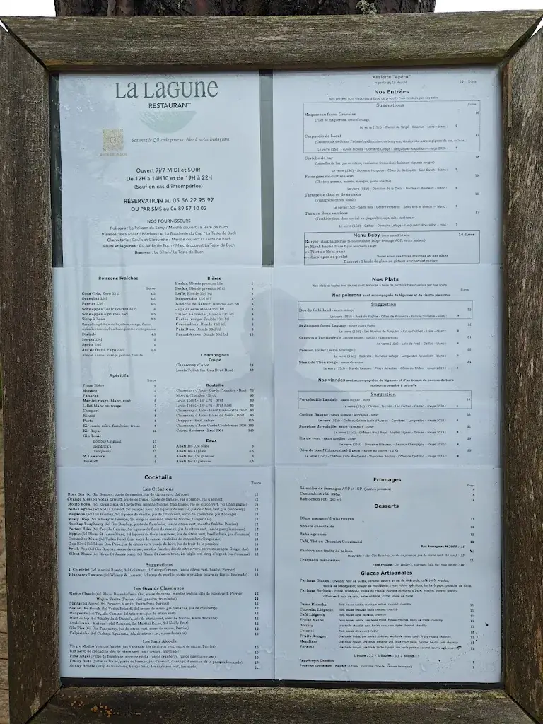 Menu_Restaurant La Lagune_Teste-de-Buch_image_1