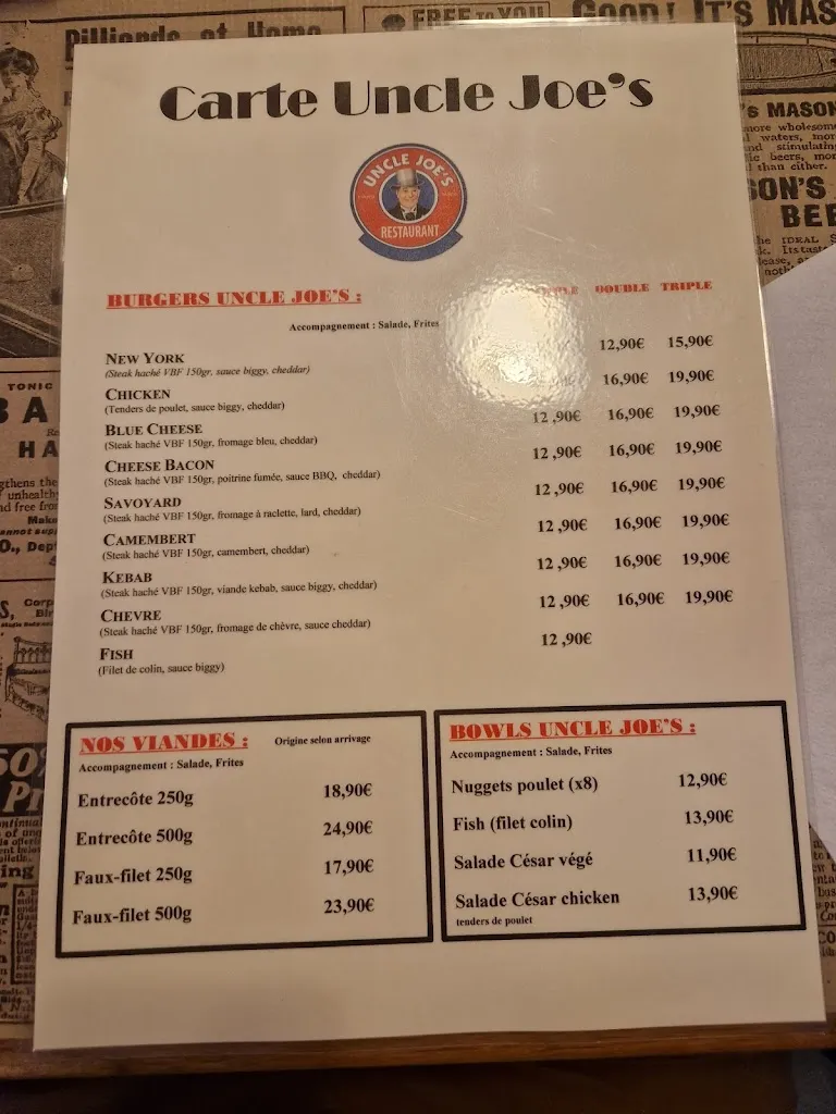 Menu_Uncle Joe's_Mure_image_3