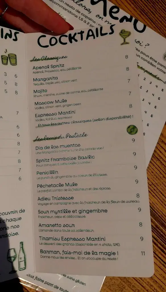 Menu_Le Pestacle - Restaurant La Teste de Buch_Teste-de-Buch_image_2