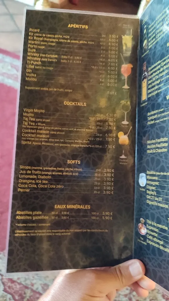 Menu_Tajinier Arcachon / La Teste-de-Buch_Teste-de-Buch_image_2