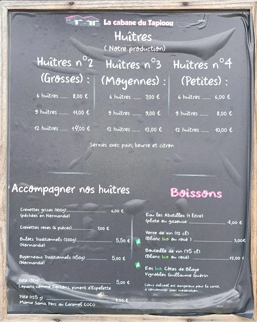 Menu_La Cabane du tapioou_Teste-de-Buch_image_2