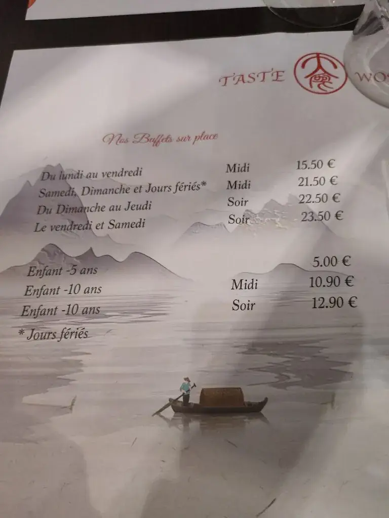 Menu_Taste & Wok - Restaurant Buffet Asiatique à La Teste De Buch_Teste-de-Buch_image_2