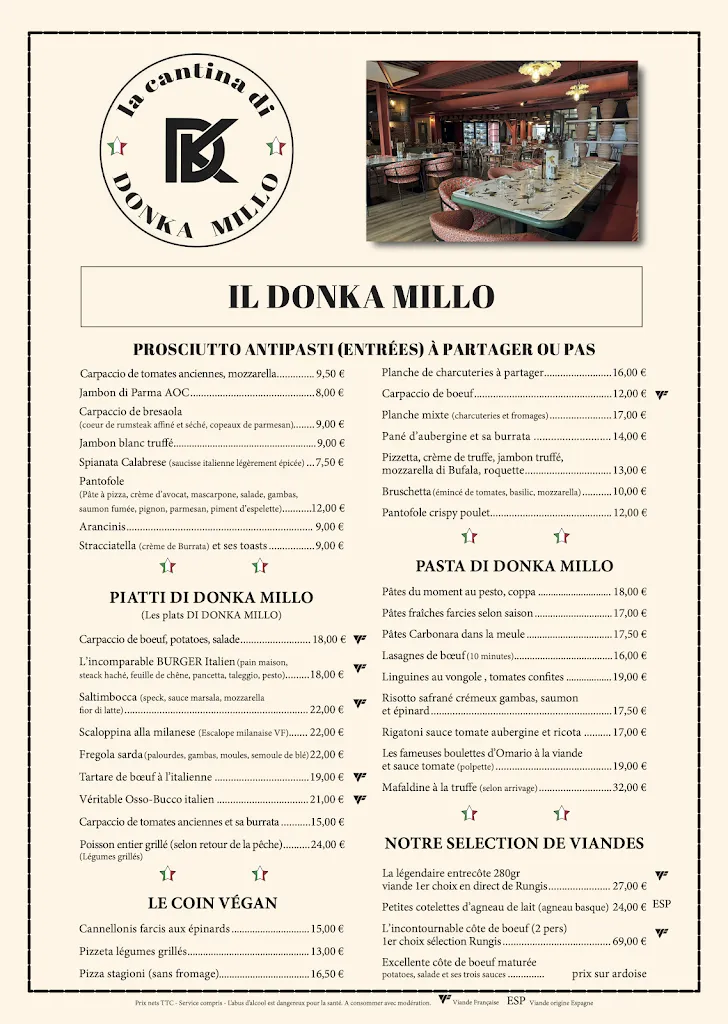 Menu_Restaurant Il Donka Millo La teste_Teste-de-Buch_image_1