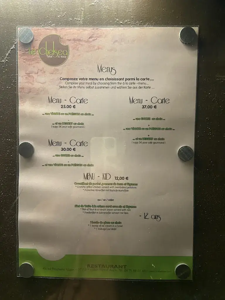Menu_Restaurant Le Chelsea_Vallon-Pont-d'Arc_image_3