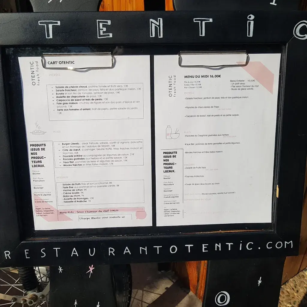 Menu_Otentic Fresh Food Restaurant_Lagorce_image_4