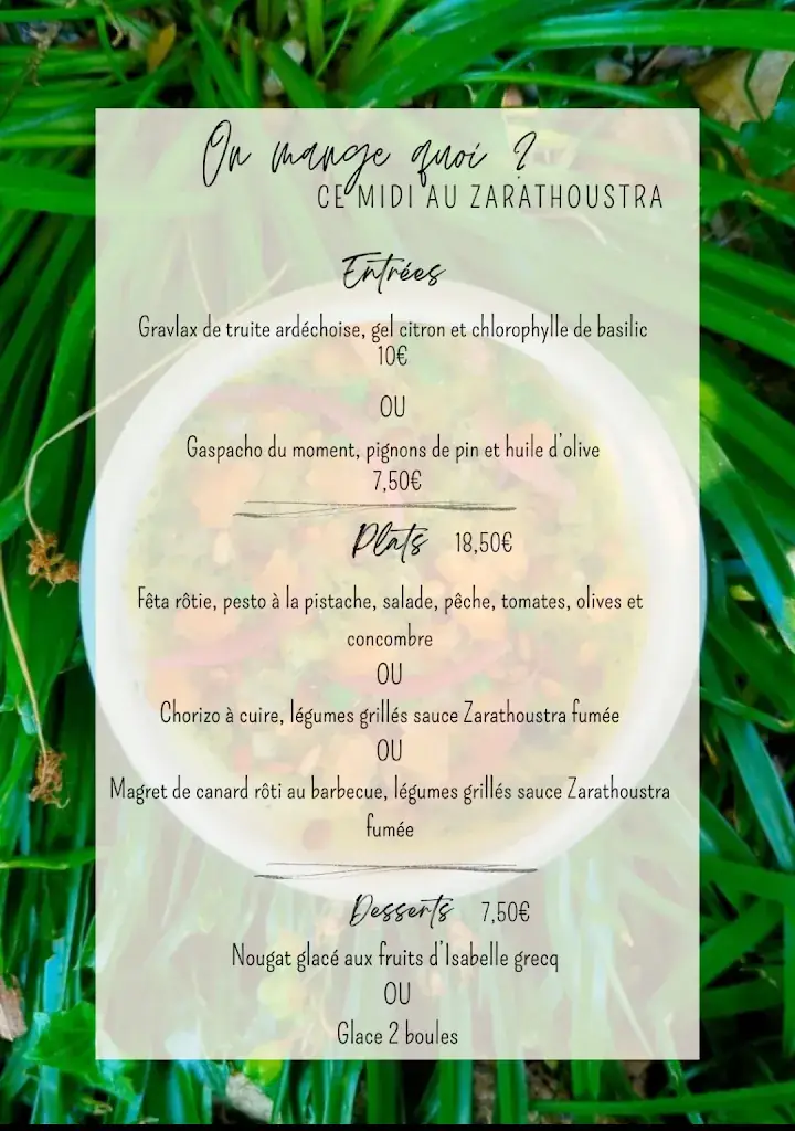 Menu_Restaurant Zarathoustra_Saint-Maurice-d'Ibie_immagine_4