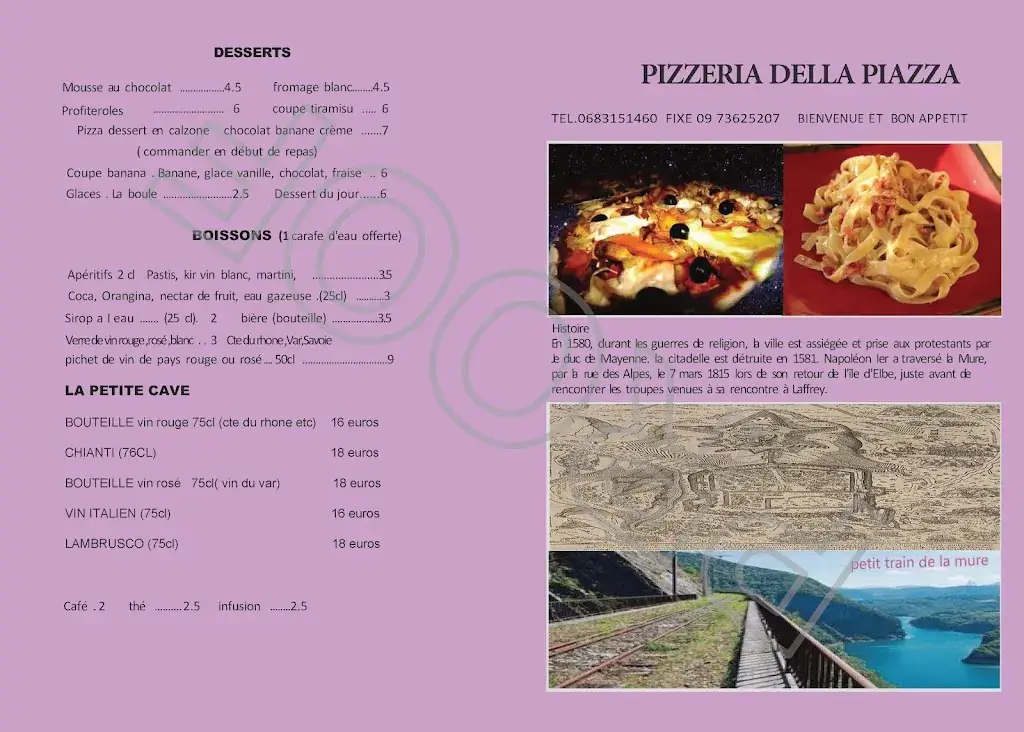 Menu_pizzéria della piazza_Mure_image_2