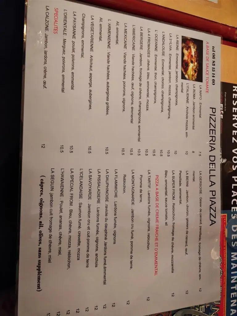 Menu_pizzéria della piazza_Mure_image_3