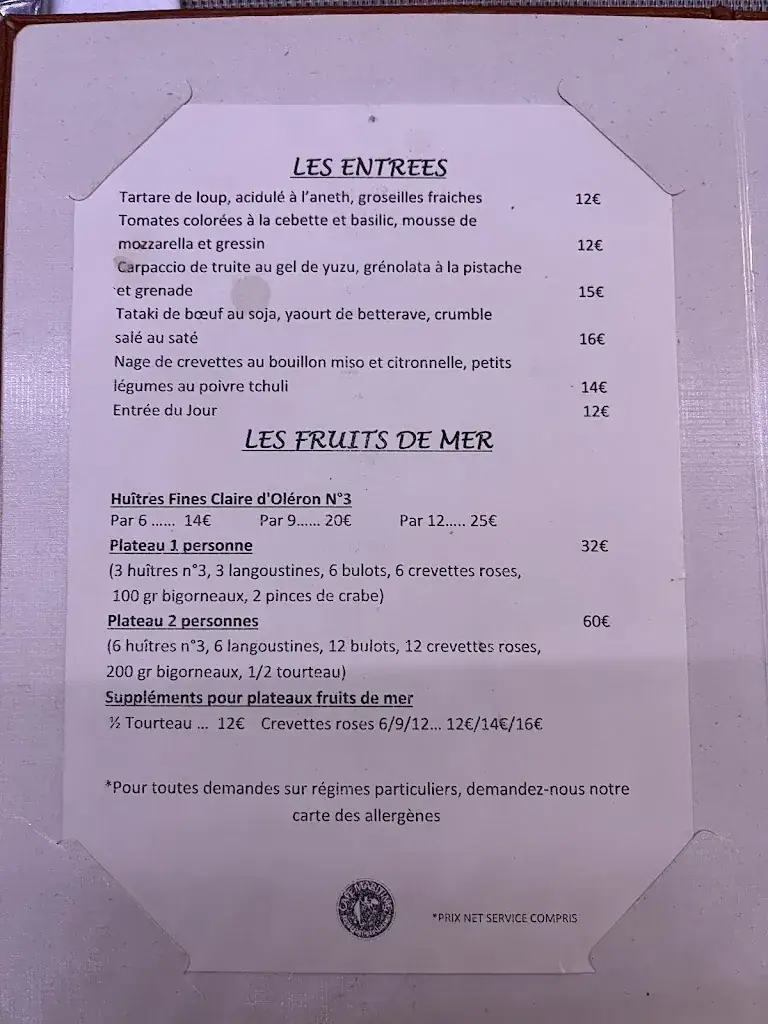 Menu_Café Maritime - Lacanau_Lacanau_image_4