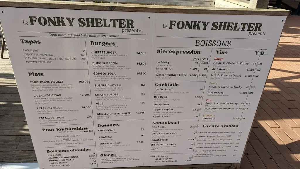 Menu_Fonky Shelter_Lacanau_image_2