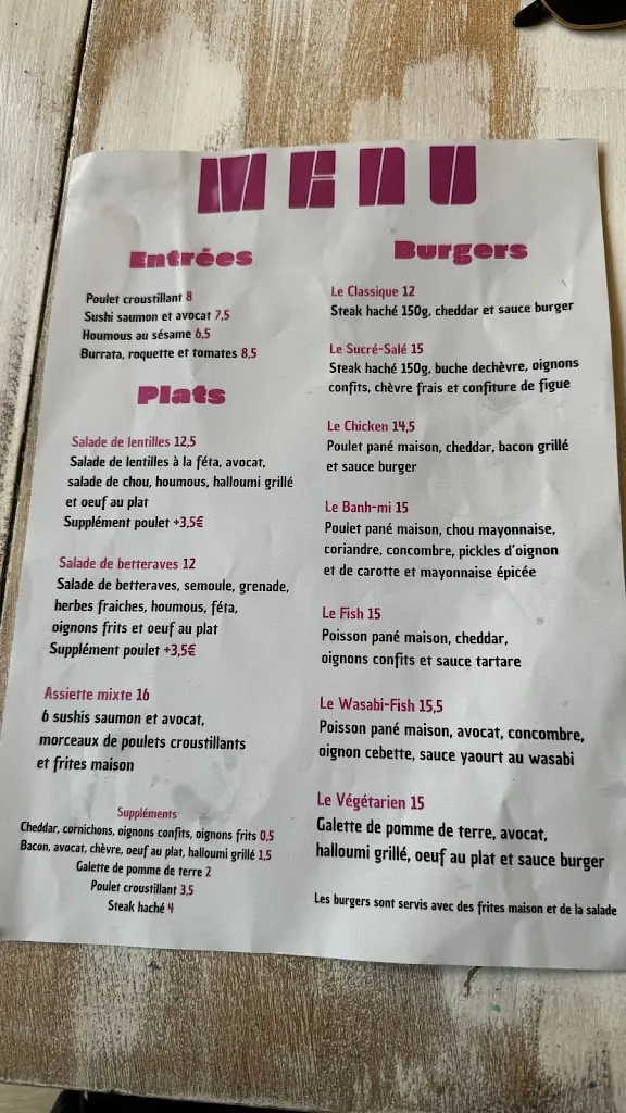 Menu_Blondie et compagnie_Lacanau_image_2