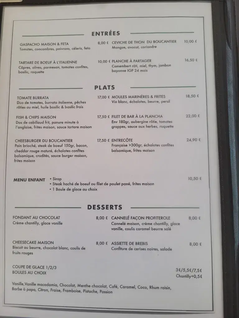 Menu_Le Boucantier_Lacanau_image_1