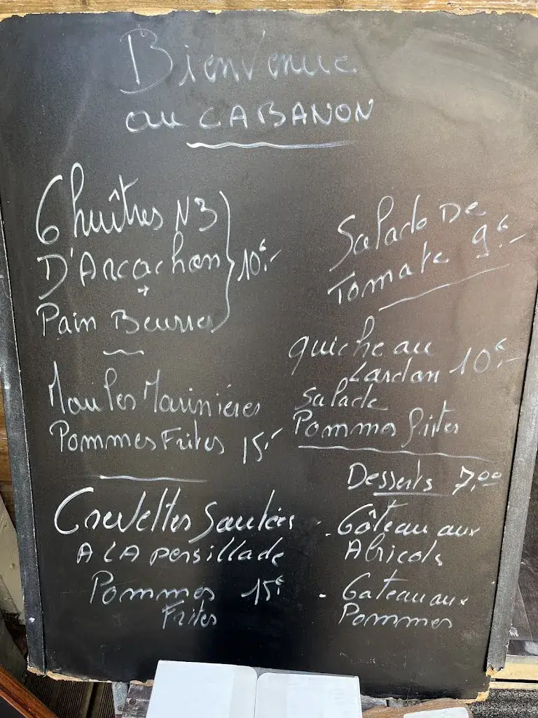 Menu_Le cabanon et sa cave à vin_Lacanau_image_1