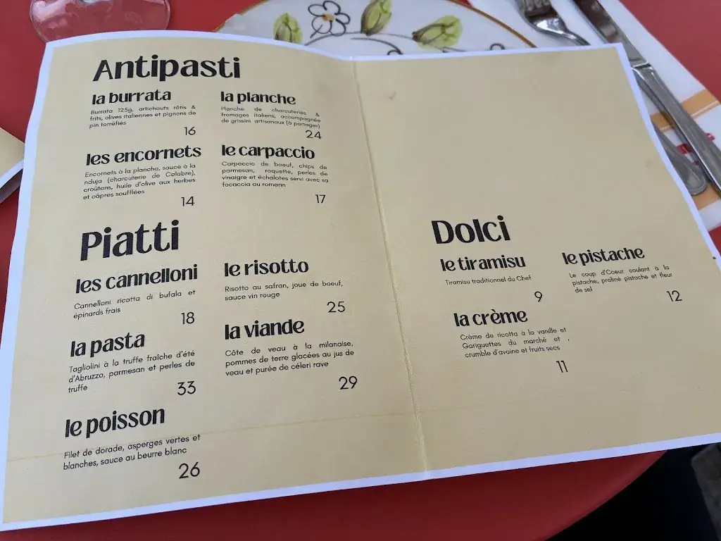 Menu_La Baignoire Restaurant Trattoria Lacanau_Lacanau_image_1