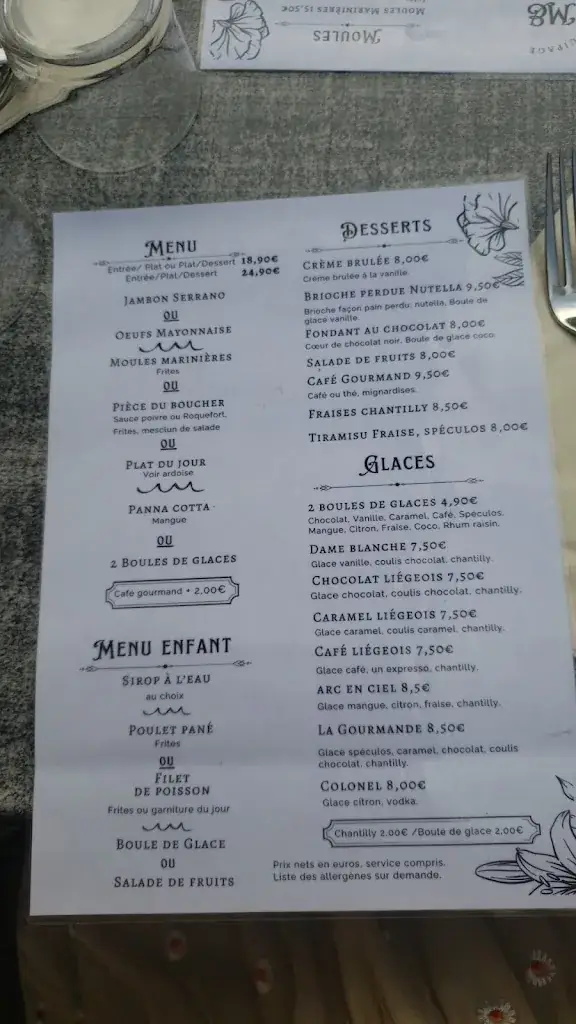 Menu_Bar - Restaurant L'Équipage_Lacanau_image_3