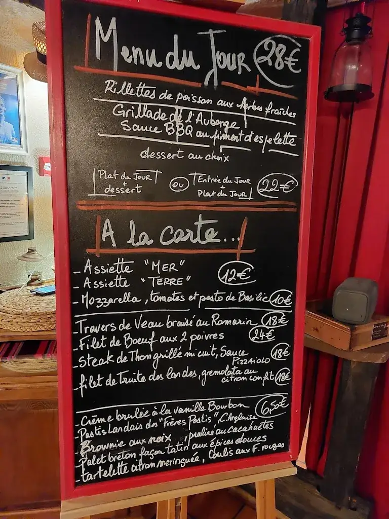 Menu_Auberge du Lavoir_Morcenx-la-Nouvelle_image_4