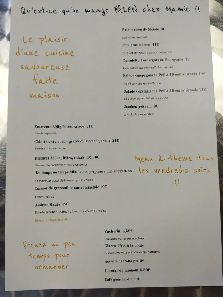 Menu_Restaurant Chez Ma'Mie_Aiton_immagine_2