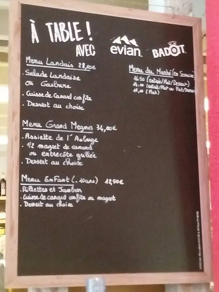 Menu_Auberge du Grand Mégnos_Bougue_image_3