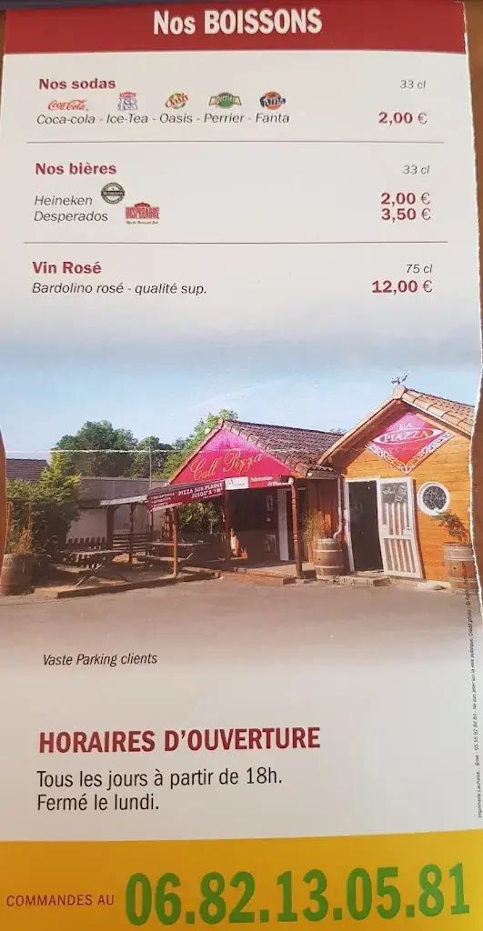 Call Pizza ristorante a Larche