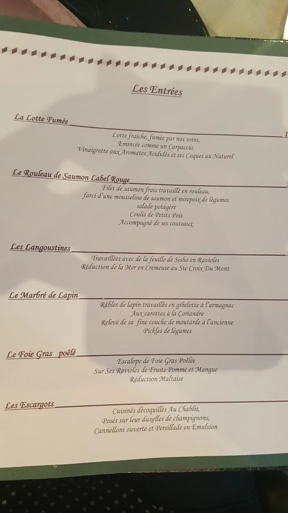 Restaurant Le Nord Sud VERDELAIS LANGON 33490_Verdelais_menu_image_1