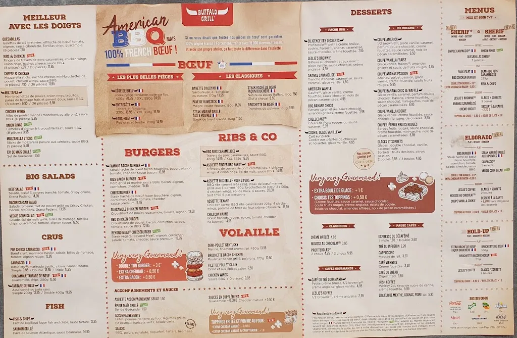 Menu_Buffalo Grill Langon_Langon_immagine_4