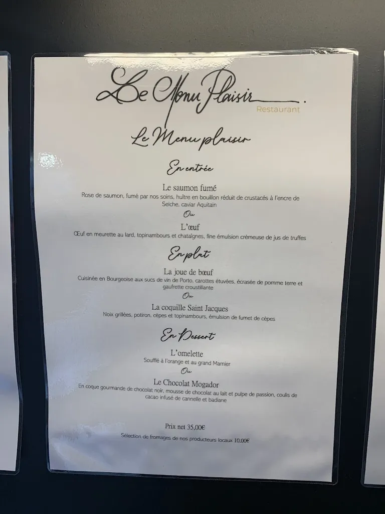 Menu_Le Menu Plaisir_Lalinde_image_2