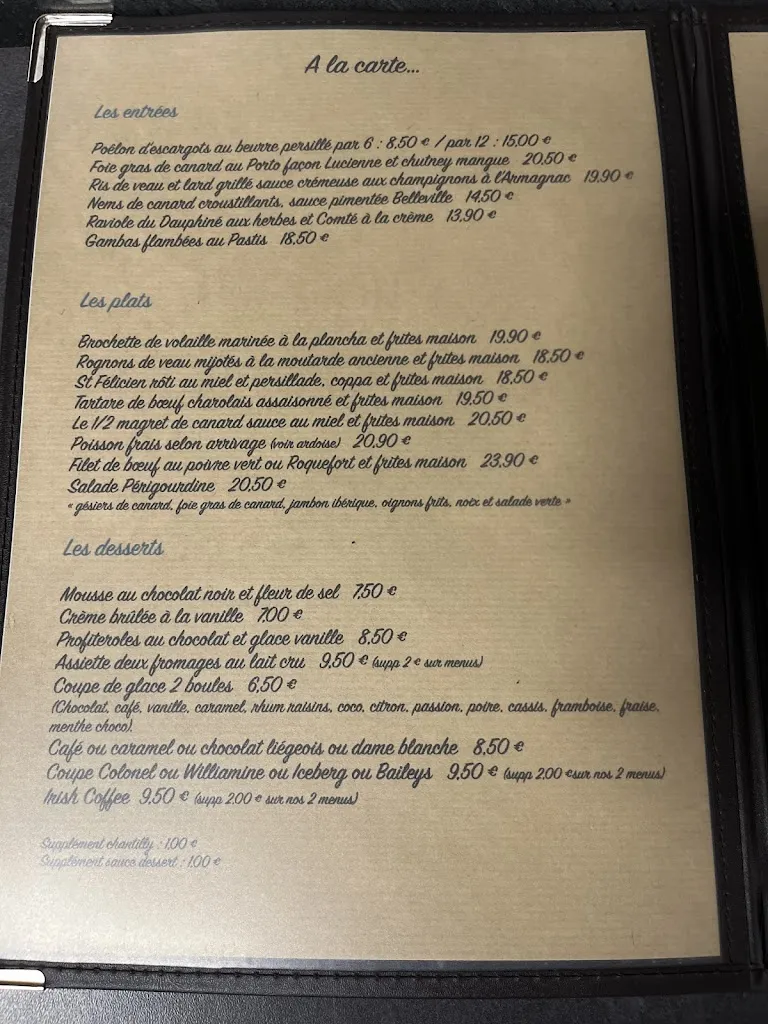 Menu_Restaurant Les Marronniers Lanquais_Lanquais_image_1