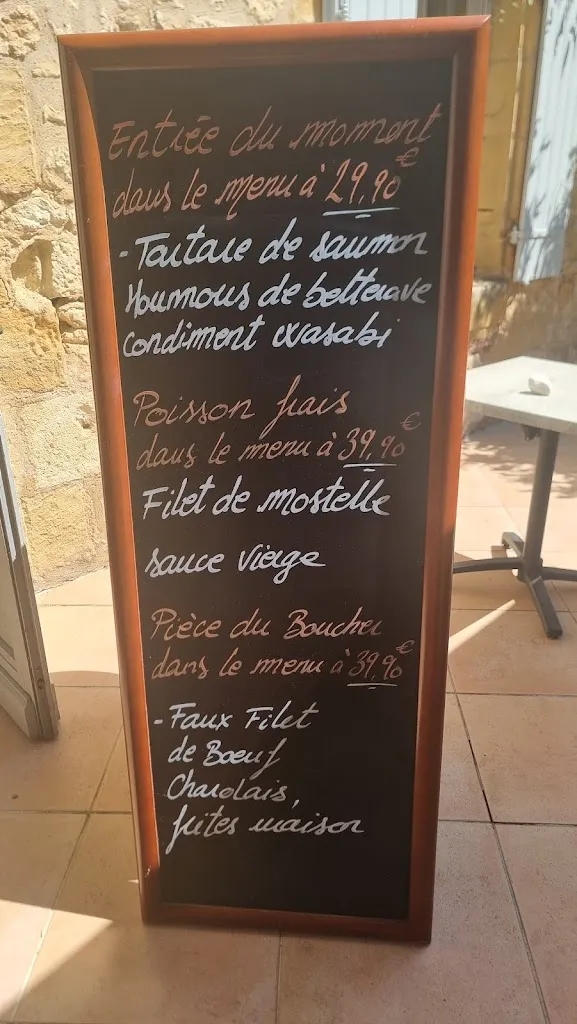 Menu_Restaurant Les Marronniers Lanquais_Lanquais_image_3