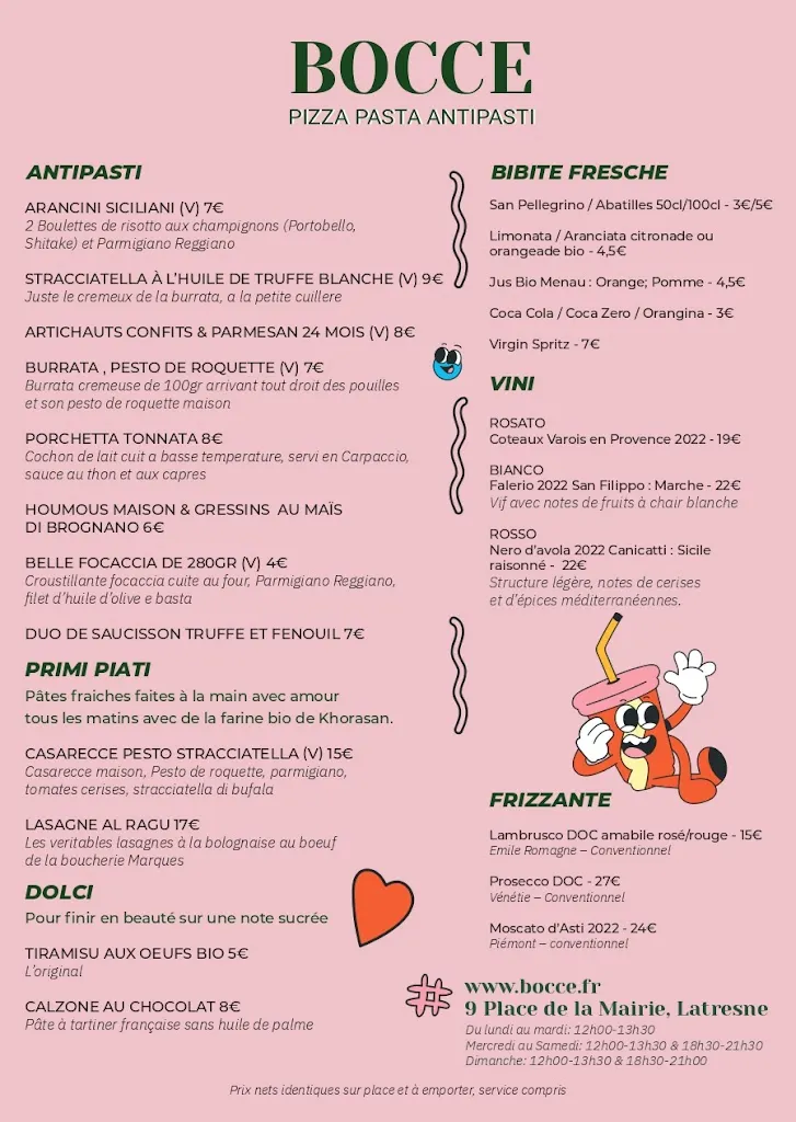 Menu_Bocce Latresne_Latresne_image_1