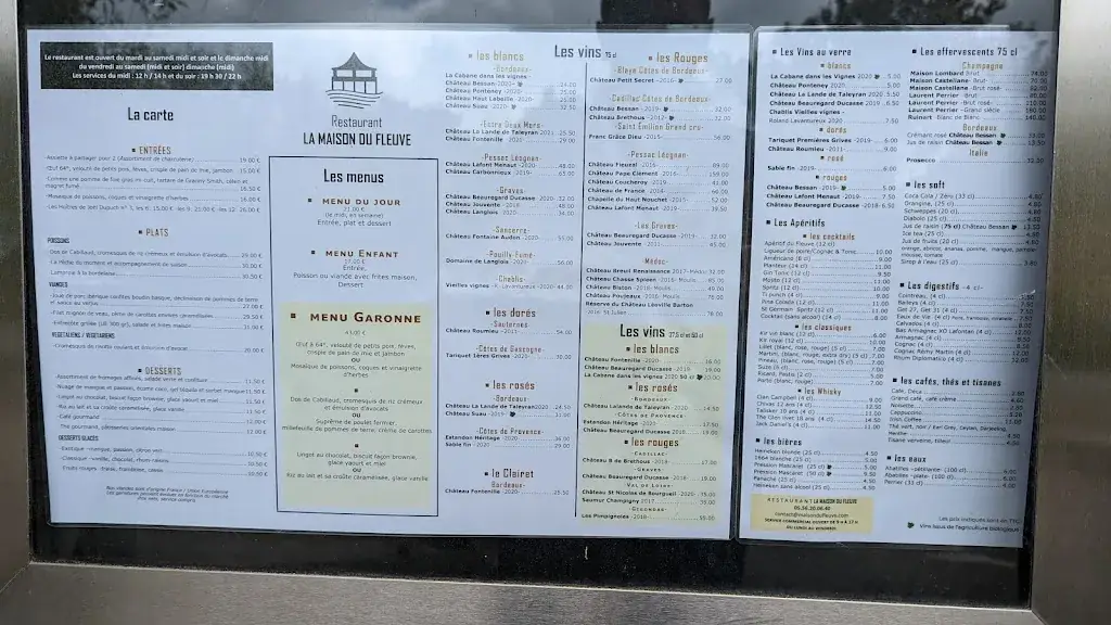 Menu_La Maison du Fleuve_Camblanes-et-Meynac_image_1