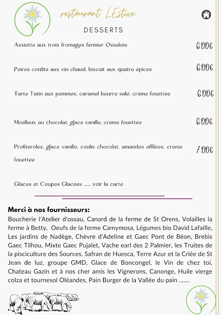Menu_L' Estive_Laruns_image_1
