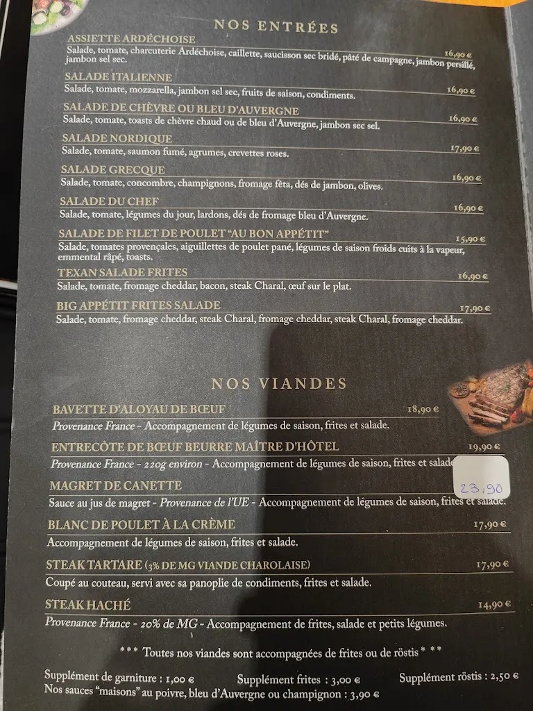 Menu_Au Bon Appétit_Voulte-sur-Rhône_image_1