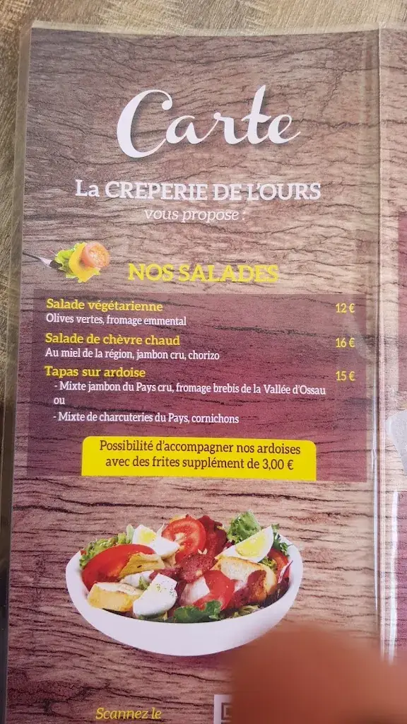 Menu_Creperie de l'ours_Laruns_image_1