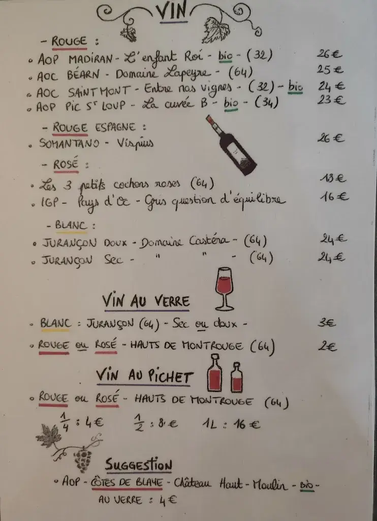 Menu_Auberge chez Trey_Béost_image_3