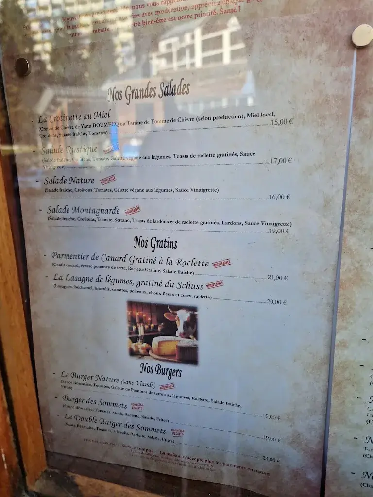 Menu_Restaurant de tradition Le SCHUSS (ouvert toute l'année)_Eaux-Bonnes_image_4