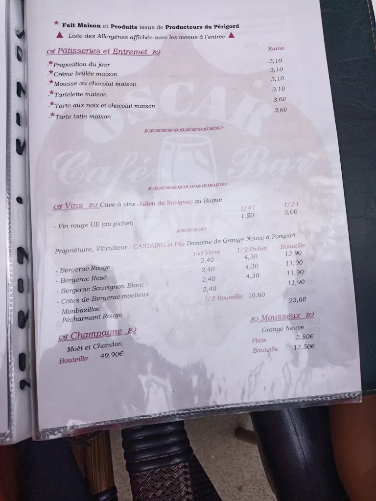 Menu_Brasserie Oscar_Bugue_image_3