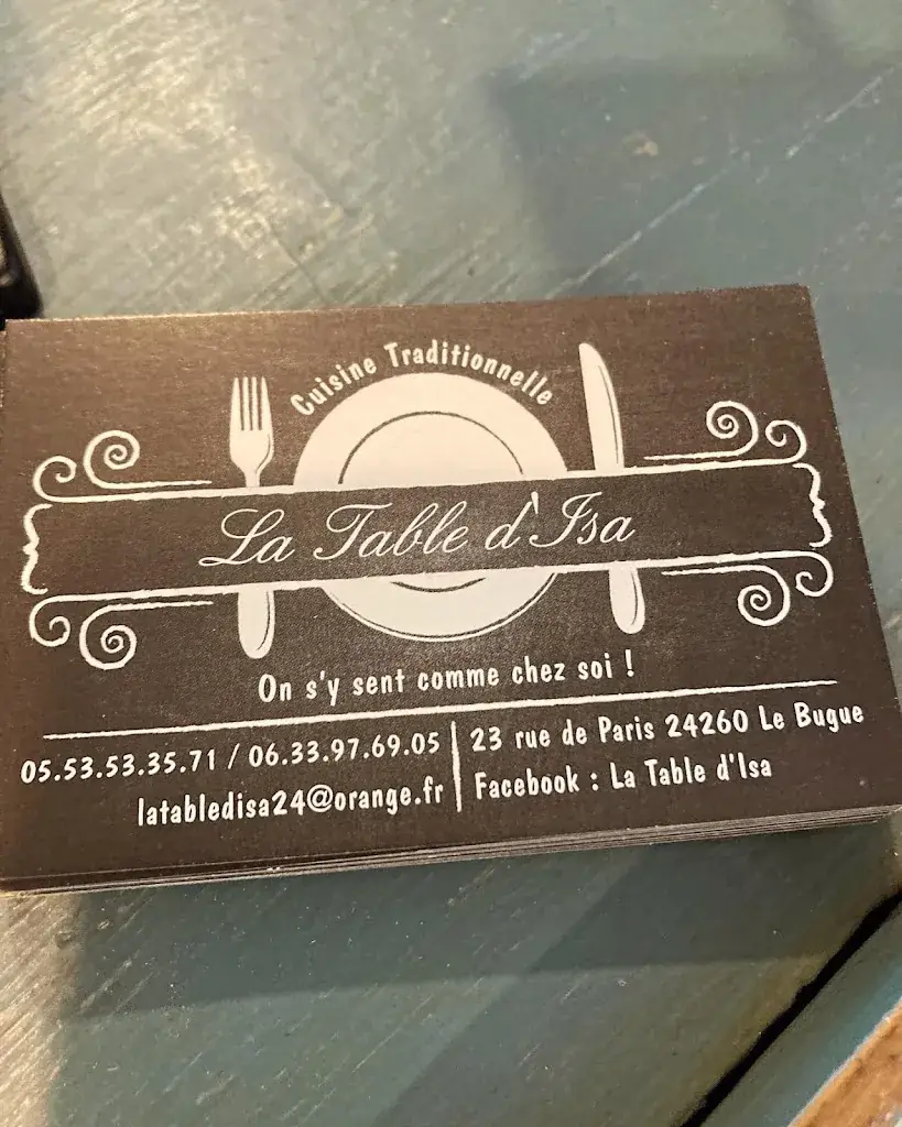 Marine Darre_La Table d'Isa_Bugue_recensione