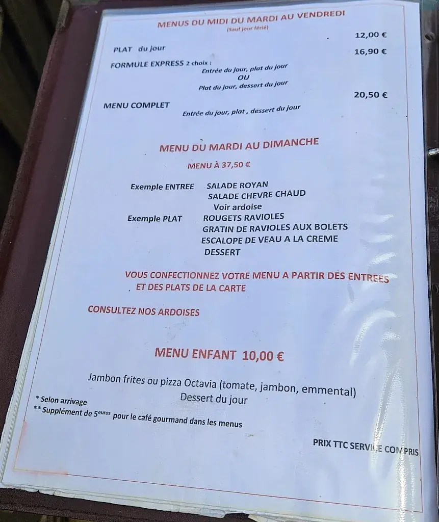 Menü_La Treille_Voulte-sur-Rhône_Bild_2